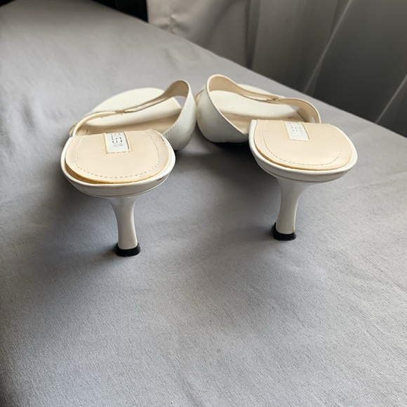 Summer heels  sandels white - Picture 3 of 4